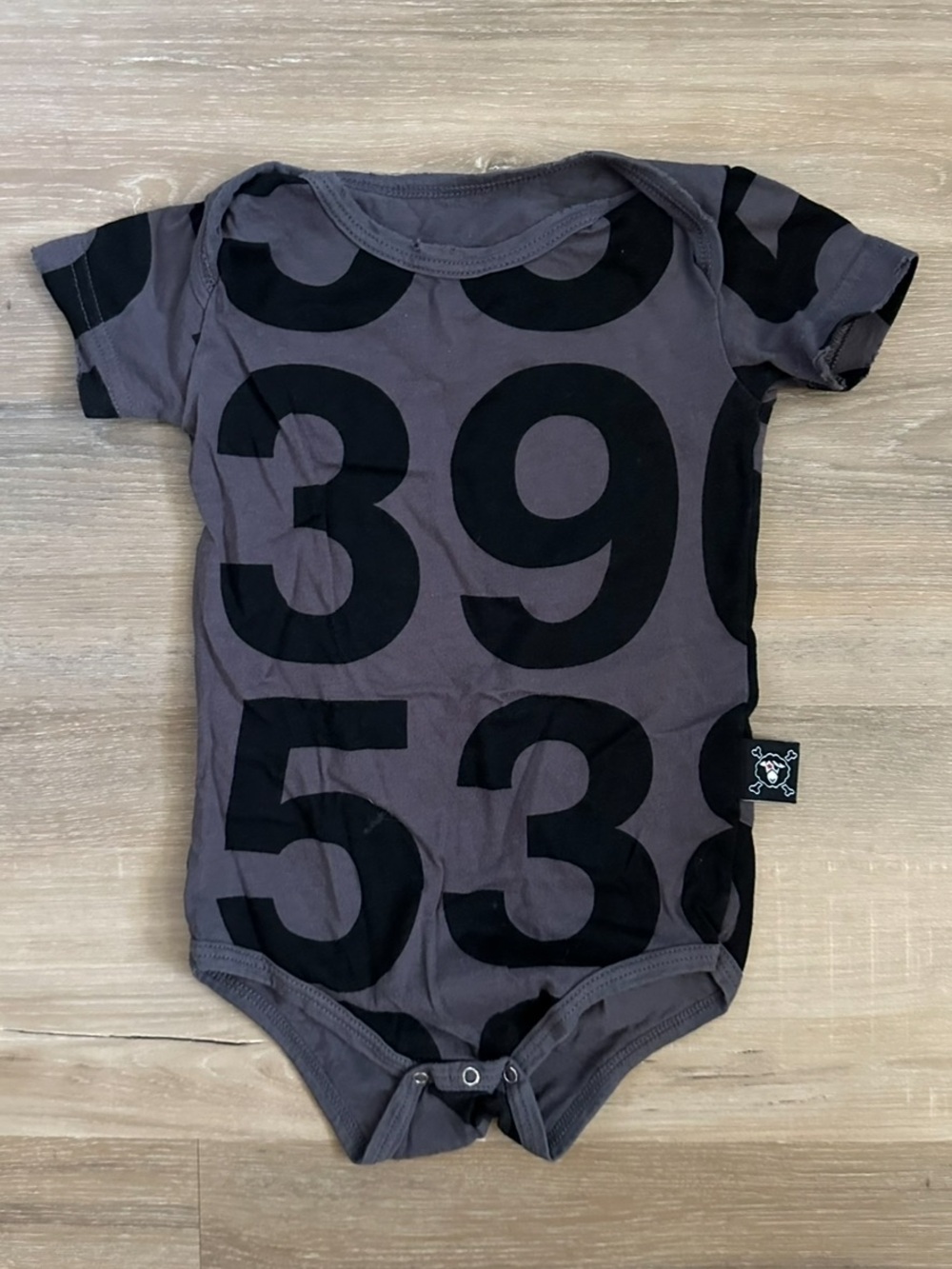 NUNUNU Baby 39/53 Graphic Print Bodysuit 12-18M